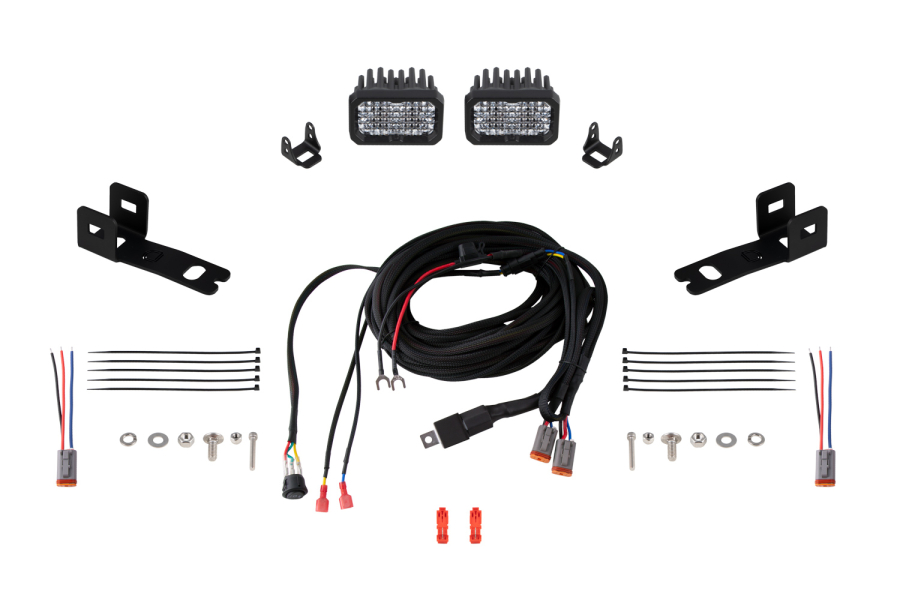 Diode Dynamics - Diode Dynamics Stage Series Reverse Light Kit for 2021-2022 Ford F-150, C2 Pro - DD7377