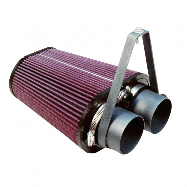 S&B - S&B Cold Air Intake For 88-95 Bronco/F-150/F-250/F-350 Red Oiled Filter - 75-2503