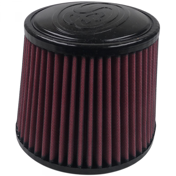 S&B - S&B Air Filter For Intake Kits 75-5004 Oiled Cotton Cleanable Red - KF-1019-1