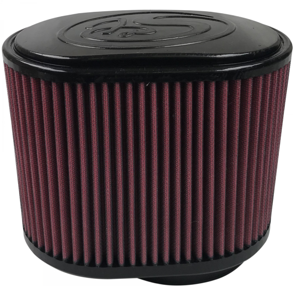 S&B - S&B Air Filter For 75-5007,75-3031-1,75-3023-1,75-3030-1,75-3013-2,75-3034 Cotton Cleanable Red - KF-1008