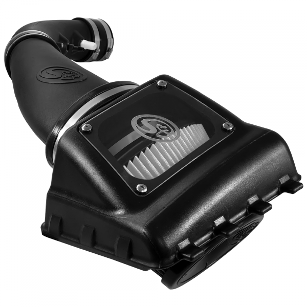 S&B - S&B Cold Air Intake For 11-16 Ford F250, F350 V8-6.2L Dry Dry Extendable White - 75-5108D