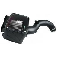 S&B - S&B Cold Air Intake For 04-05 Chevrolet Silverado GMC Sierra V8-6.6L LLY Duramax Dry Extendable White - 75-5102D