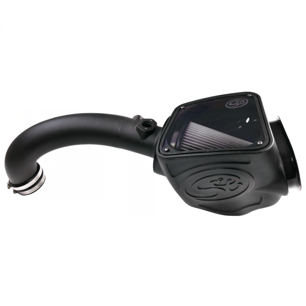 S&B - S&B Cold Air Intake For 16-18 Nissan Titan, V8-5.0L Cummins Dry Dry Extendable White - 75-5082D