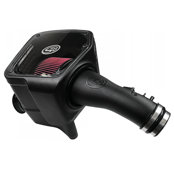 S&B - S&B Cold Air Intake For 07-21 Toyota Tundra V8 5.7L Oiled Cotton Cleanable Red - 75-5039