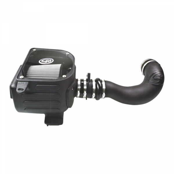 S&B - S&B Cold Air Intake For 07-08 GMC Sierra 4.8L, 5.3L, 6.0L Dry Dry Extendable White - 75-5021D