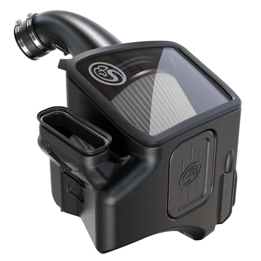 S&B - S&B Cold Air Intake For 20-21 Chevrolet Silverado GMC Sierra V8-6.6L L5P Duramax Dry Extendable - 75-5136D