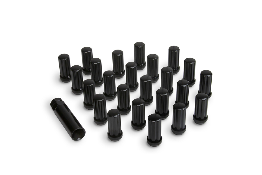 ICON Alloys - ICON ALLOYS LUG NUT KIT BLACK - 14MM X 1.5MM / 24 COUNT WITH KEY - 89141524B