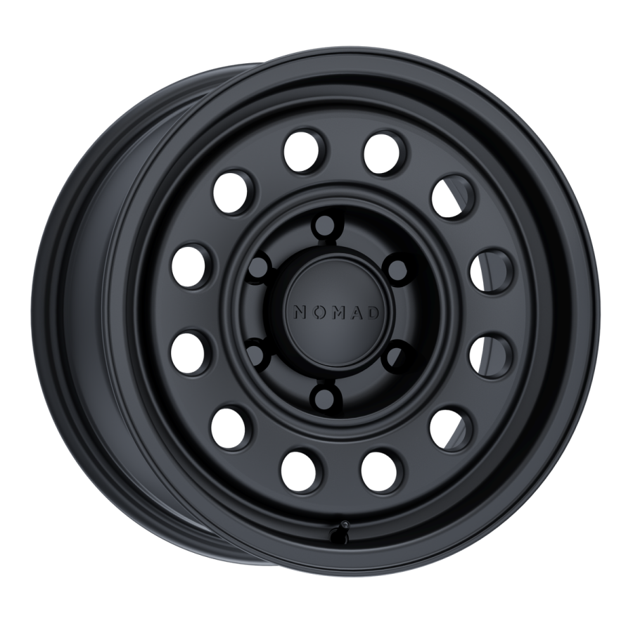 Nomad Wheels - CONVOY SATIN BLACK 17X8.5 6X135 -10mm