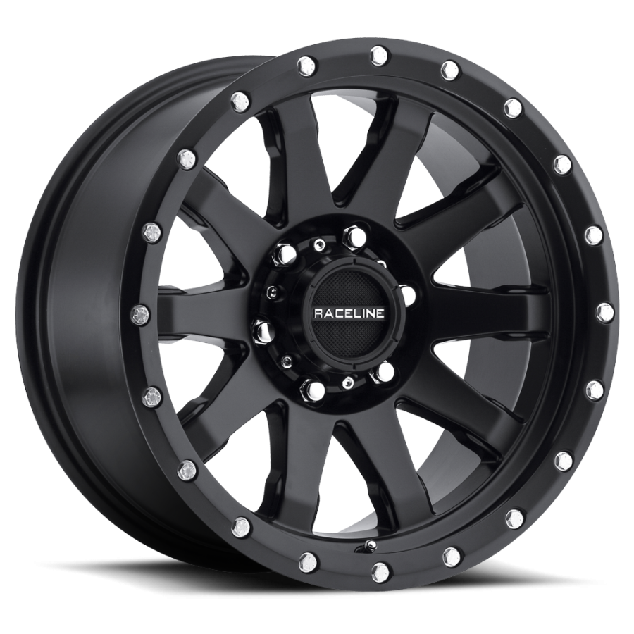 Raceline Wheels - CLUTCH MATTE BLACK 17X8.5 6X135 +18mm