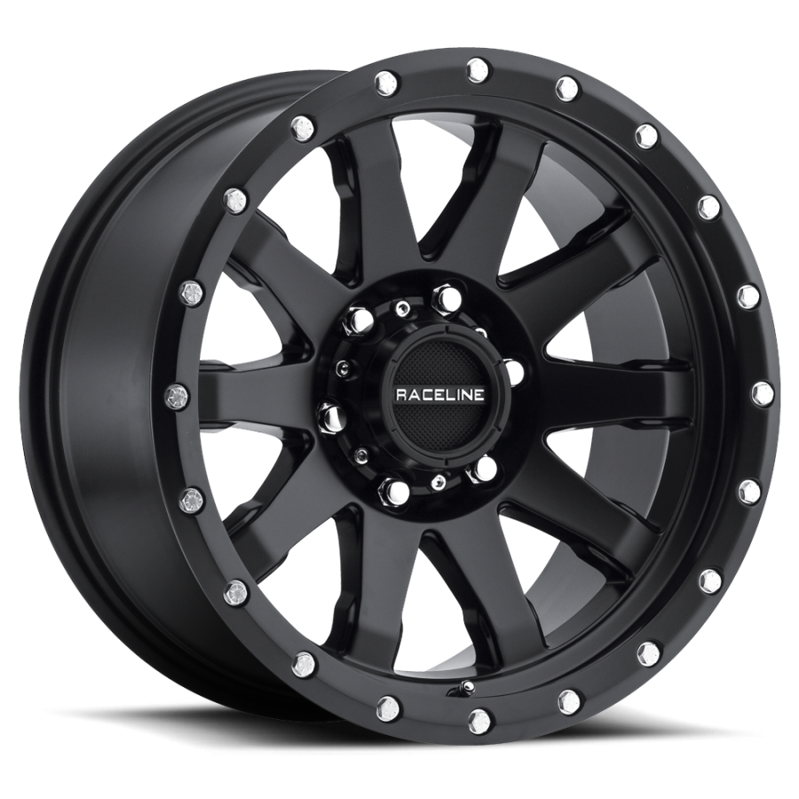 Raceline Wheels - CLUTCH MATTE BLACK 17X8.5 6X135 0mm