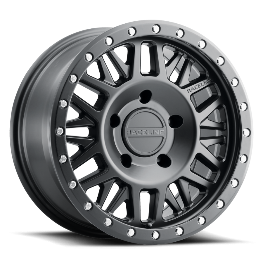 Raceline Wheels - RYNO SATIN BLACK 17X8.5 6X135 0mm