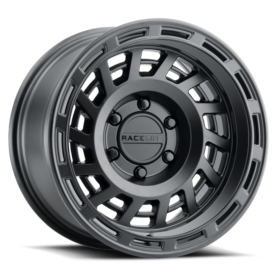 Raceline Wheels - HALO SATIN BLACK 17X8.5 6X135 0mm