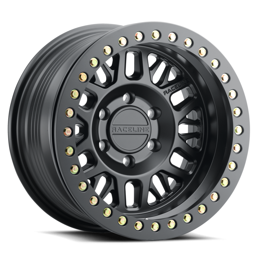 Raceline Wheels - RYNO RT SATIN BLACK 17X9 6X135 (-12mm/4.5"BS)