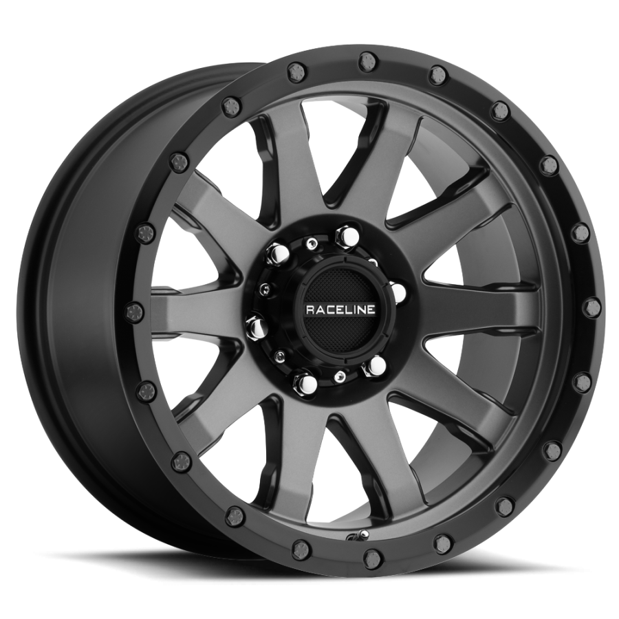 Raceline Wheels - CLUTCH GUNMETAL 17X8.5 6X135 0mm