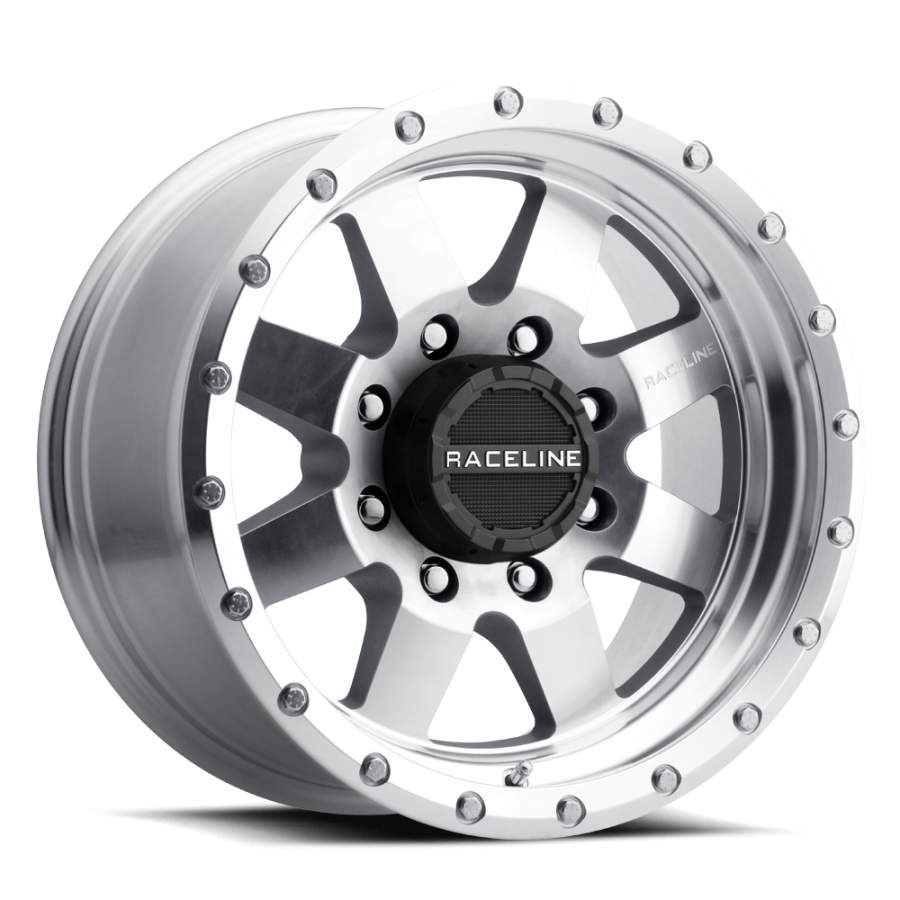 Raceline Wheels - DEFENDER MACHINED CC 17X9 6X139.7 -12mm