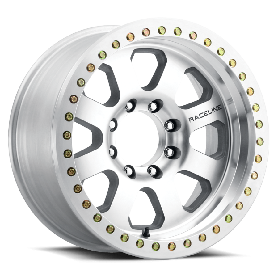 Raceline Wheels - AVENGER RT MACHINED 17X9 6X5.5 DBP (-12mm/4.5"BS)