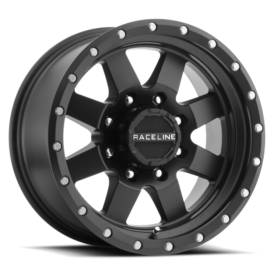 Raceline Wheels - DEFENDER BLACK 20X9 8X170 -12mm