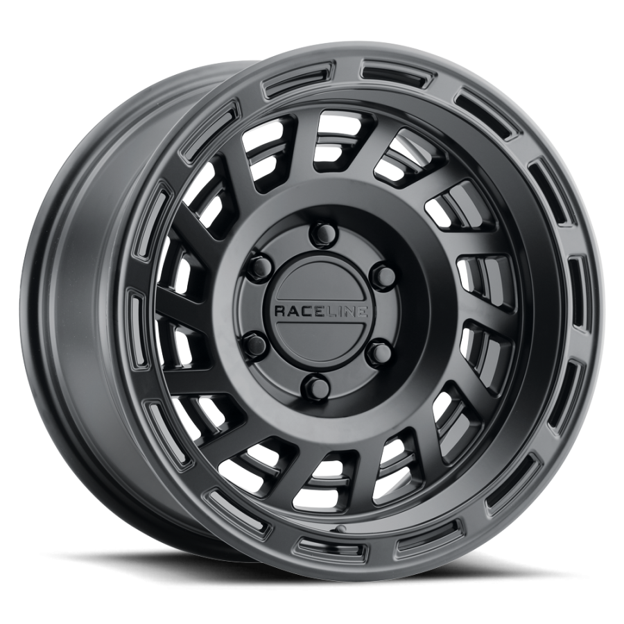 Raceline Wheels - HALO SATIN BLACK 17X9 8X170 -12mm