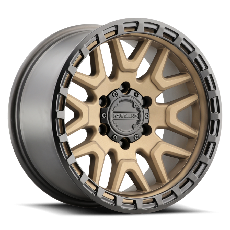 Raceline Wheels - KRANK BRONZE 17X9 5X127 -12mm