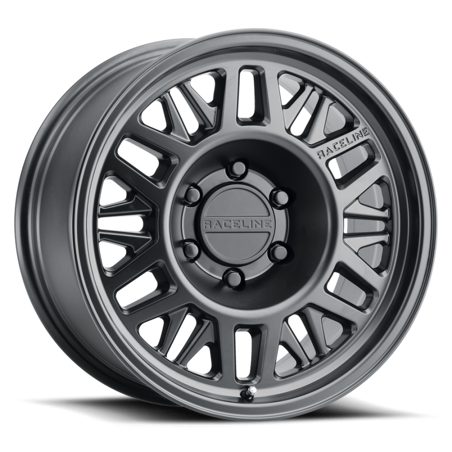 Raceline Wheels - RYNO TR VAN SATIN BLACK 17X7.5 5X130 50mm