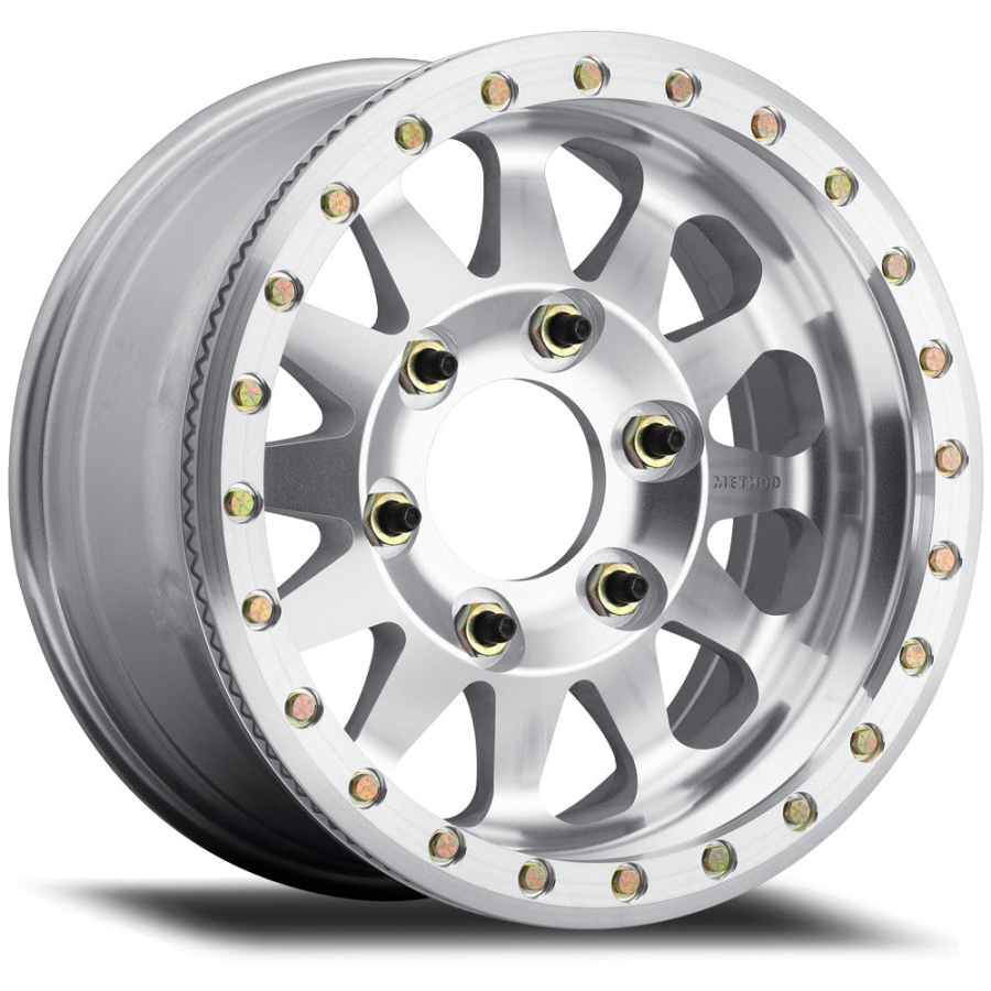 Method Race Wheels - MR101 Beadlock MACHINED - RAW 17X9 6X135 -12mm