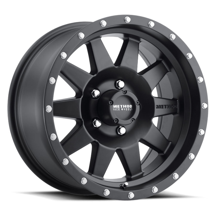 Method Race Wheels - MR301 The Standard MATTE BLACK 17X8.5 6X135 0mm