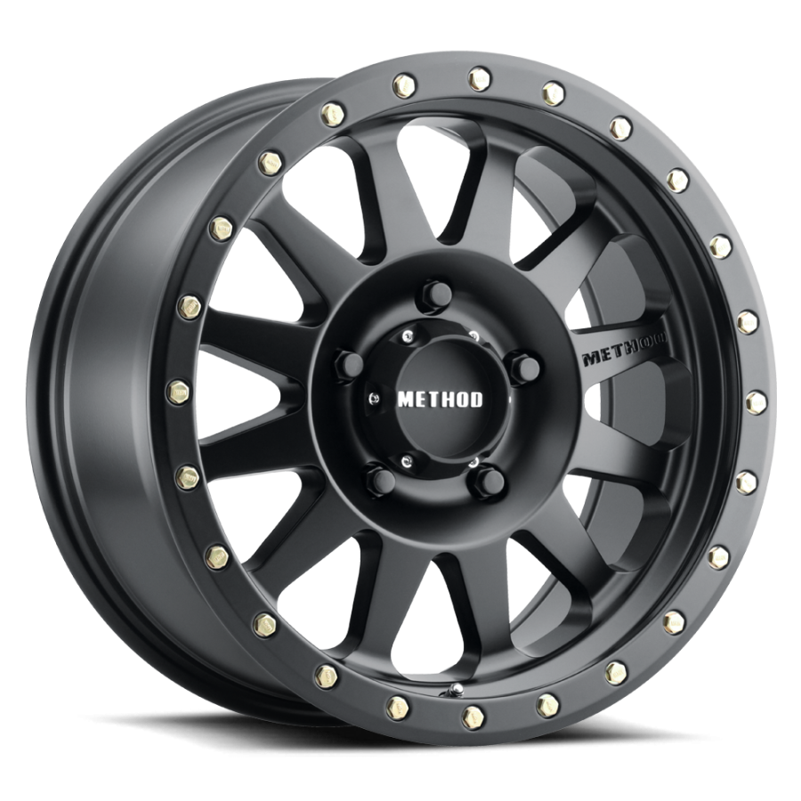 Method Race Wheels - MR304 Double Standard MATTE BLACK 17X8.5 6X135 0mm