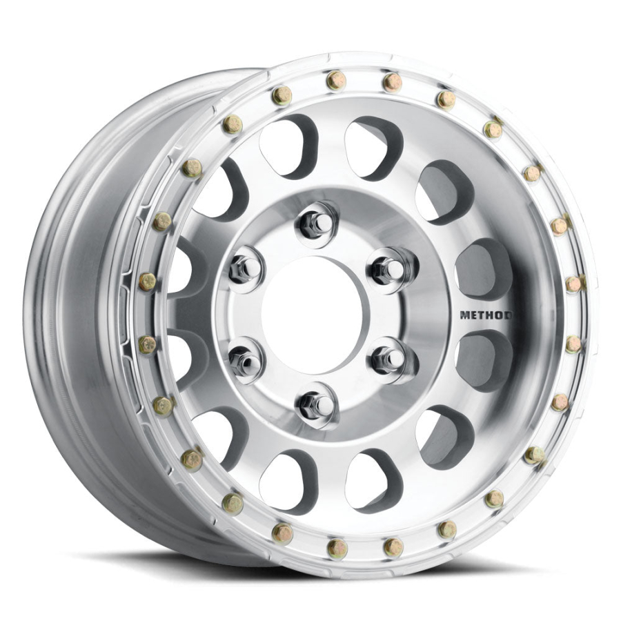 Method Race Wheels - MR103 Beadlock MACHINED - RAW 17X9 8X170 -12mm