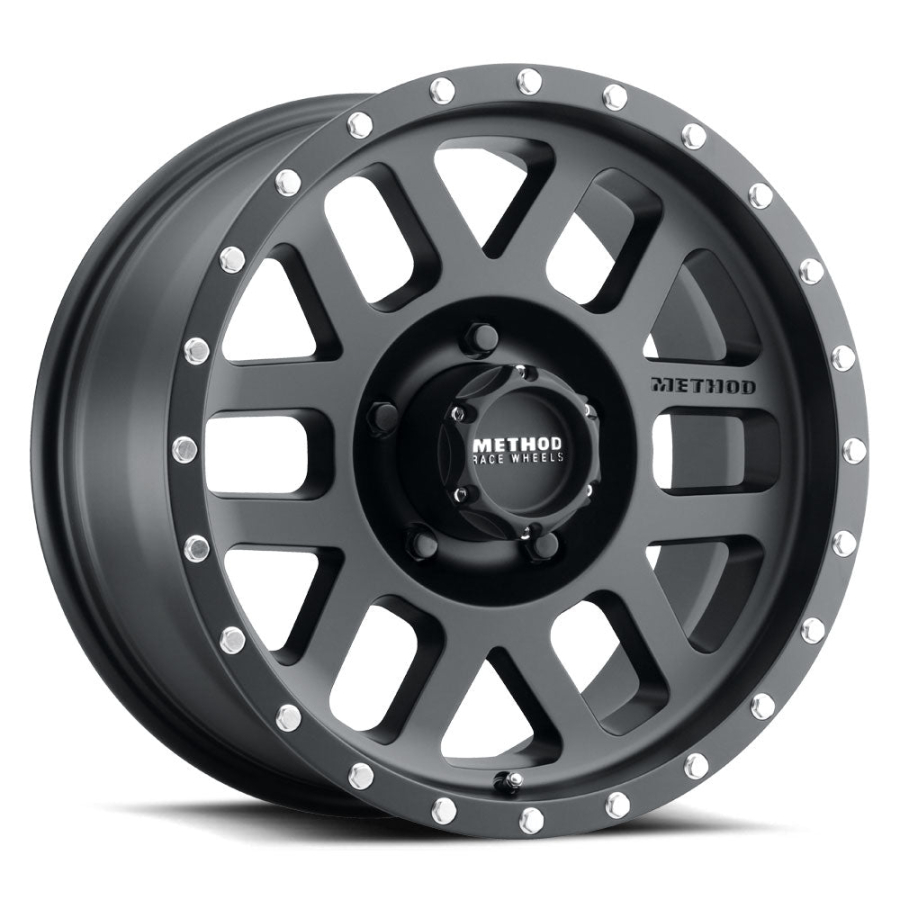 Method Race Wheels - MR306 Mesh MATTE BLACK 18X9 6X5.5 -12mm