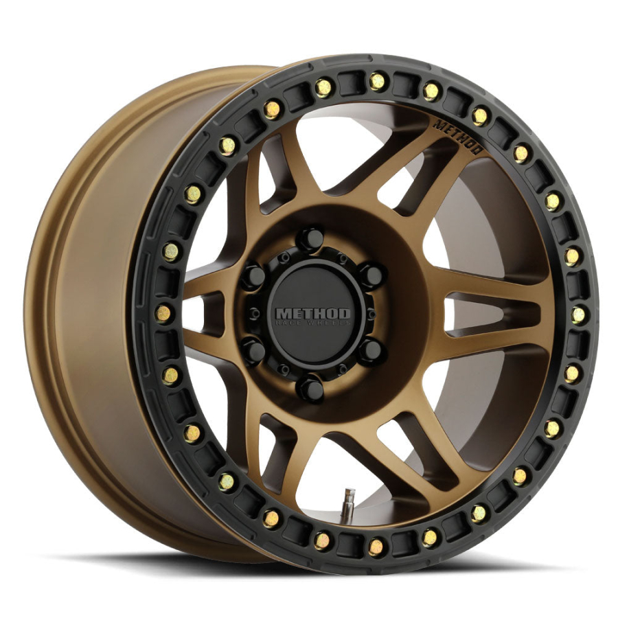 Method Race Wheels - MR106 Beadlock METHOD BRONZE 17X9 6X5.5 -44mm