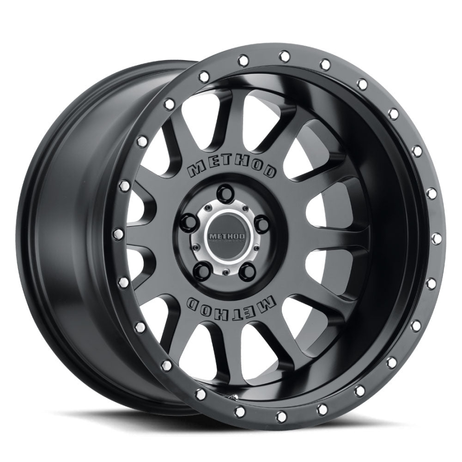 Method Race Wheels - MR605 NV MATTE BLACK 20X9 6X5.5 -12mm