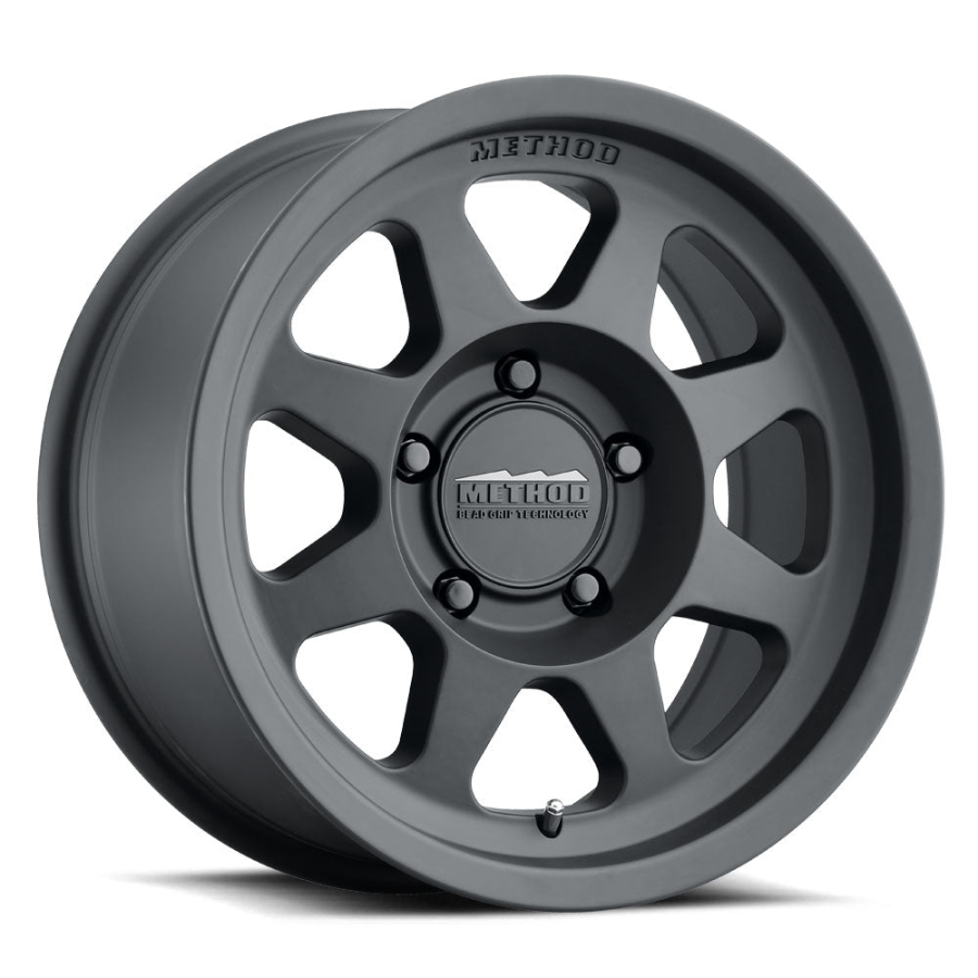 Method Race Wheels - MR701 Bead Grip MATTE BLACK 17X9 6X5.5 -12mm