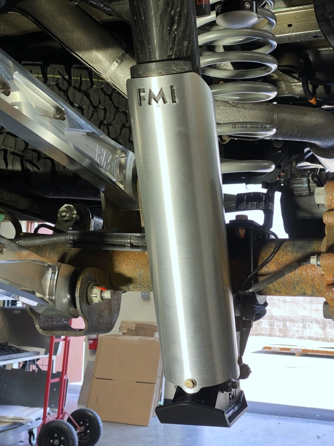 Foutz Motorsports - 17-20 Ford F-150 Raptor Full Length Aluminum Shock Guard Replacement (Single)