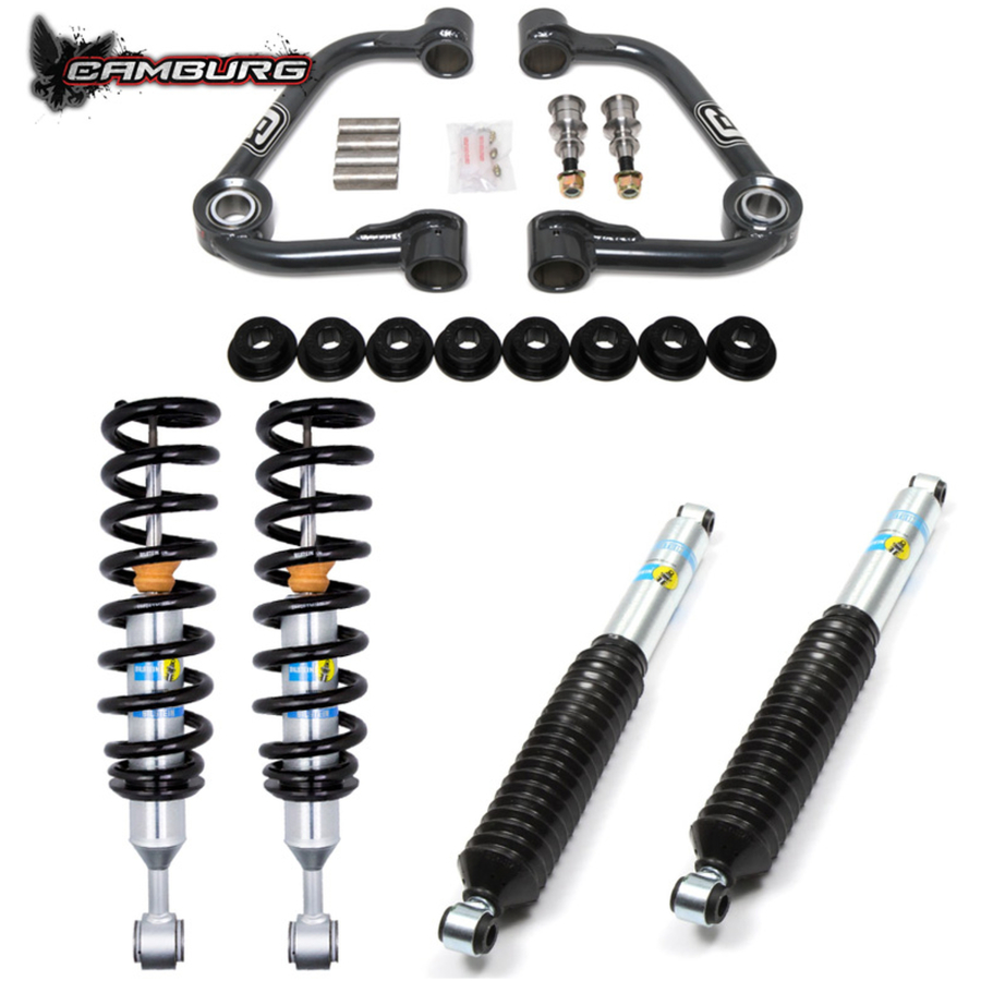 Camburg Engineering - 04-08 Ford F-150 Billstein 6112 Coil Overs Camburg Series Suspension Lift Kit 2"