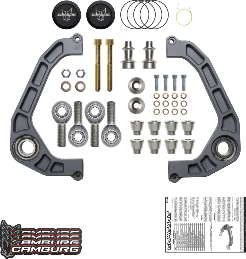 Camburg Engineering - 15-20 Ford F-150 Kinetik Upper Suspension Control Arm Kit