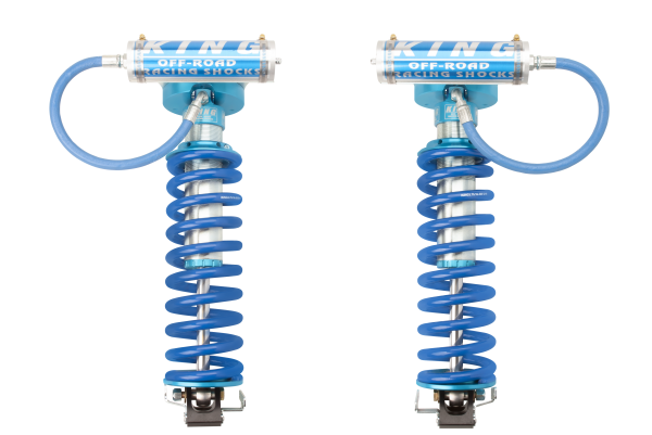 King Shocks - 05+ Ford F-250/F-350/F-450/F-550 4WD Front 2.5" Remote Resi Coilover Conversion w/Adjuster