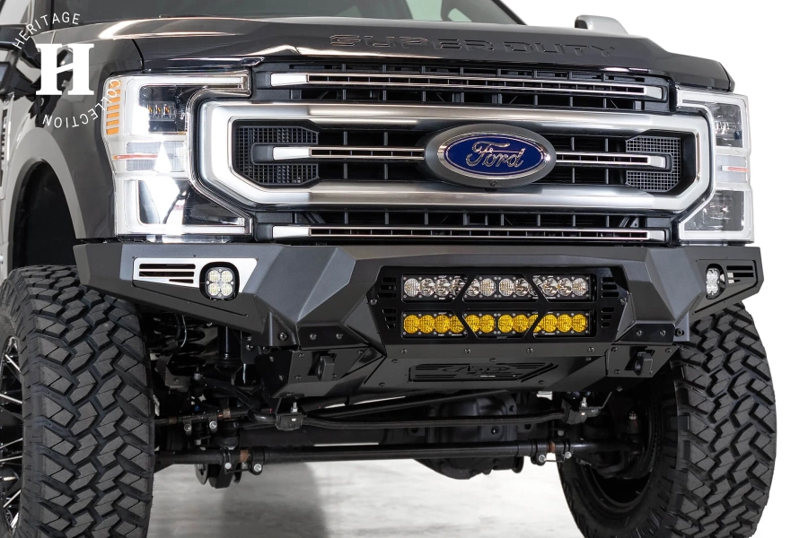 Addictive Desert Designs - 17-22 Ford Super Duty Bomber Front Bumper