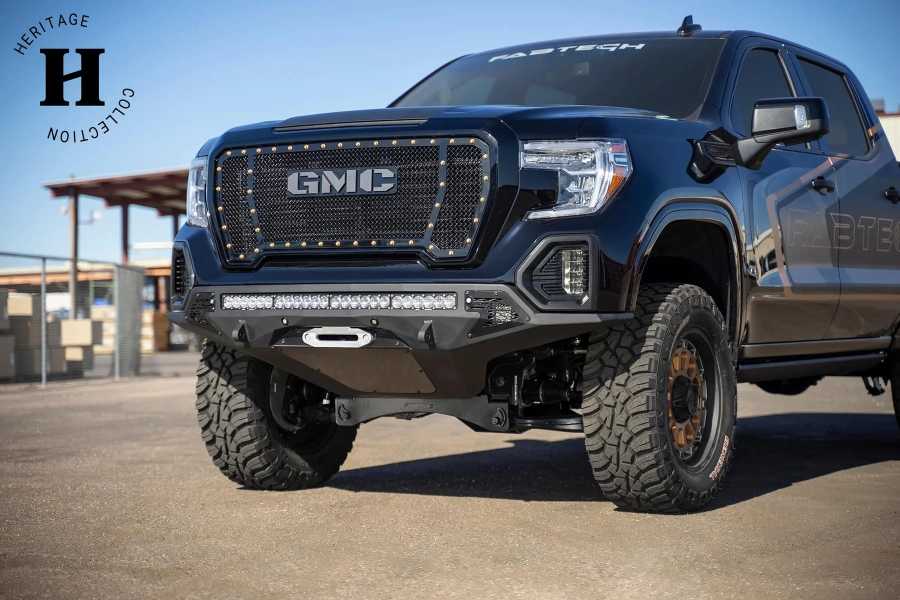 Addictive Desert Designs - 19-22 GMC Sierra 1500 Stealth Fighter Front Bumper