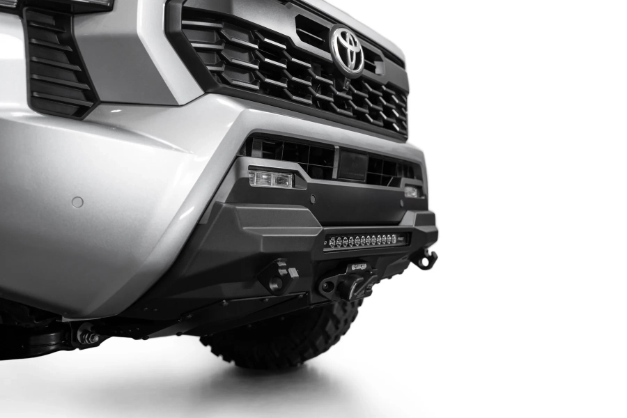 Addictive Desert Designs - 24+ Toyota Tacoma Stealth Center Mount Winch Front Bumper