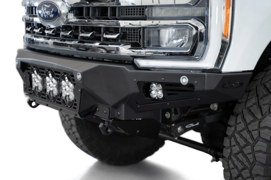 Addictive Desert Designs - 23+ Ford Super Duty Bomber Front Bumper | BAJA