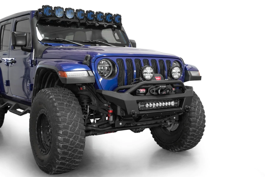 Addictive Desert Designs - 18-24 Jeep JL/JT Phantom Winch Stubby Front Bumper