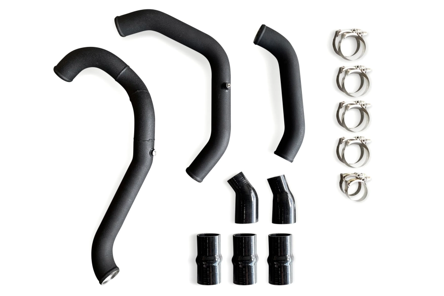 CVFab - 17-20 Ford F-150/Raptor CVF Aluminum Intercooler Hot-side + Cold-side Piping Kit