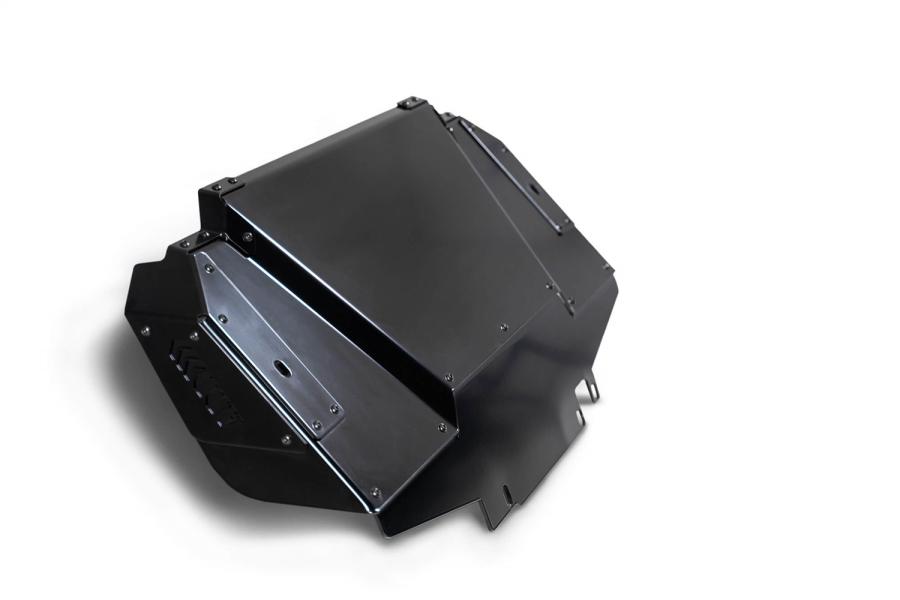 Addictive Desert Designs - Addictive Desert Designs Rock Fighter Skid Plate, 3/16 in. Aluminum Alloy, Satin Black, For Use w/ Rock Fighter Front Bumper - AC23005NA03 - Image 6