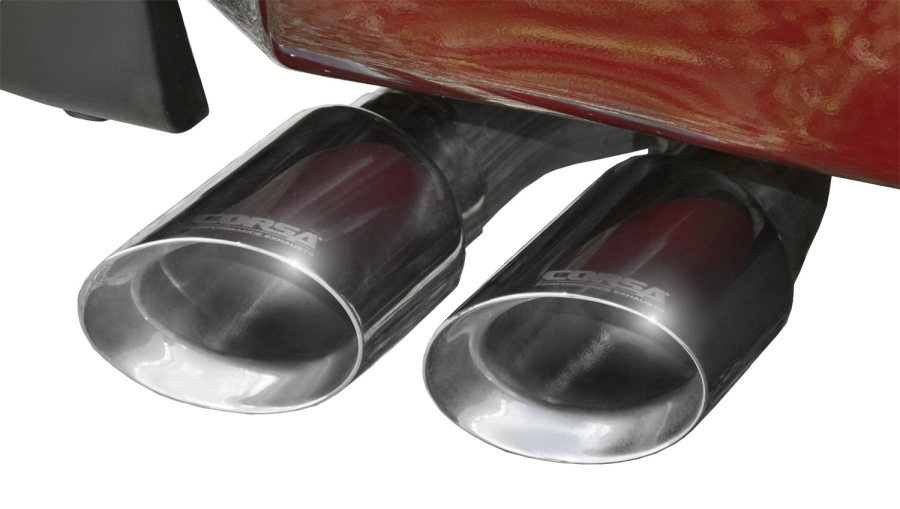 Corsa Performance - Corsa Performance 3.0in. Cat-Back Single Side Exit with Twin 4.0in. Polished Pro-Series Tips - 14794 - Image 3