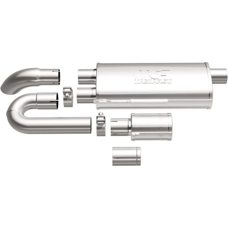 MagnaFlow Exhaust Products - MagnaFlow Exhaust Products Universal xMOD Performance Muffler-2.5/2.5 - 14006 - Image 1