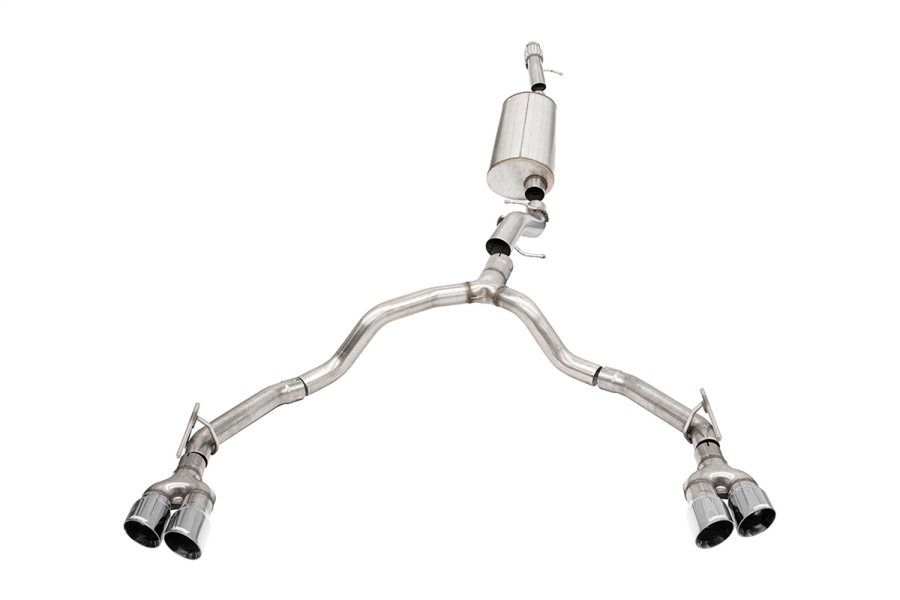 Corsa Performance 3.5in. to 2.75in. Dual Rear Exit Cat-Back Exhaust System - 21129