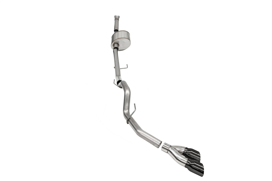 Corsa Performance 3.0in. Single Side Exit Catback Exhaust System with Twin 4.0in. Pro SeriesÃ‚Â® Tips - 21148BLK