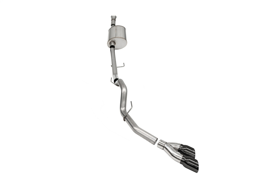 Corsa Performance 3.0in. Single Side Exit Catback Exhaust System with Twin 4.0in. Pro SeriesÃ‚Â® Tips - 21157BLK