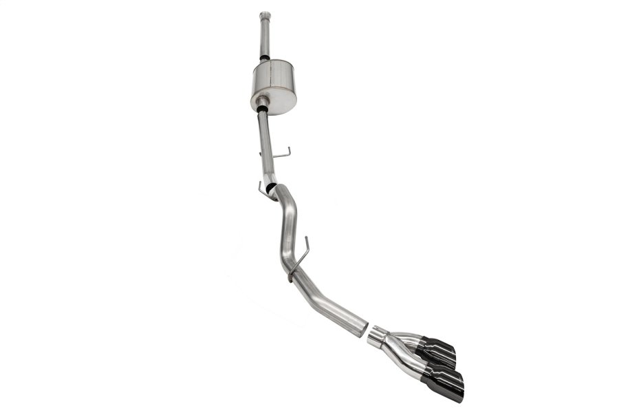 Corsa Performance 3.0in. Single Side Exit Catback Exhaust System with Twin 4.0in. Pro SeriesÃ‚Â® Tips - 21160BLK