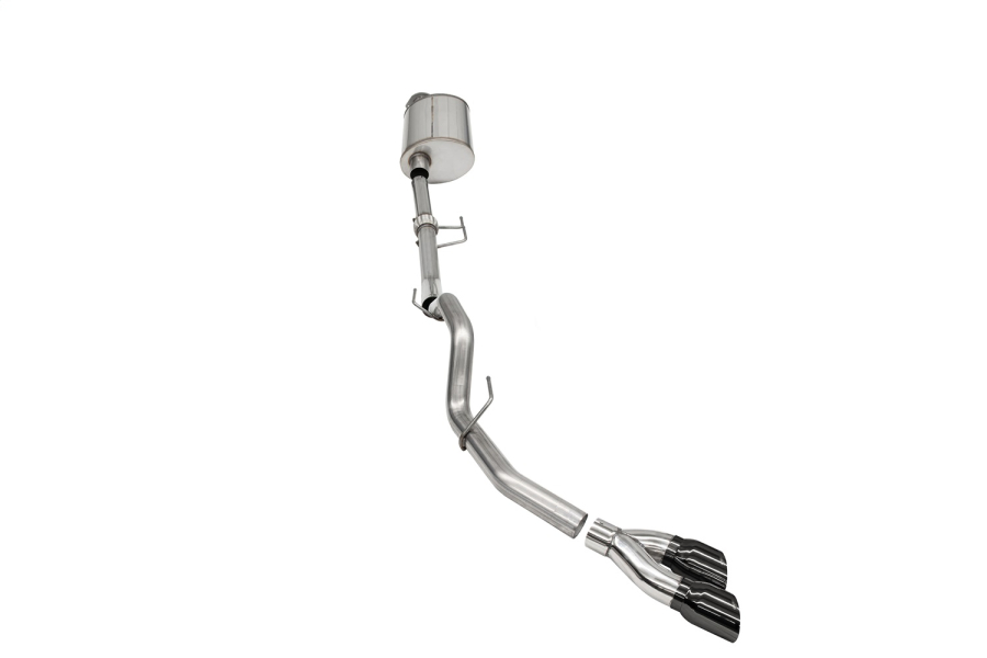 Corsa Performance 3.0in. Single Side Exit Catback Exhaust System with Twin 4.0in. Pro SeriesÃ‚Â® Tips - 21163BLK